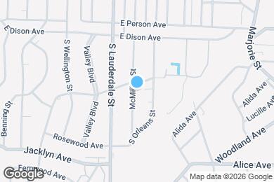 Map image of the property - 1800 McMillan St