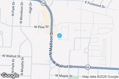 Map image of the property - 245 Pawpaw Rd