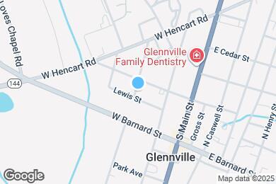 Map image of the property - 205 N Rushing St