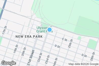 Map image of the property - 231 22nd St