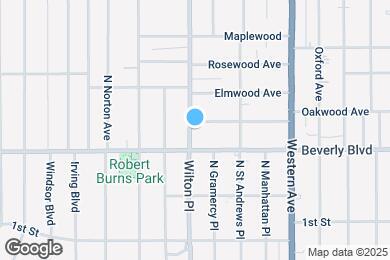 Map image of the property - 318 N Wilton Pl
