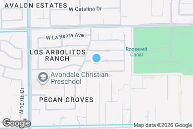 Map image of the property - 10413 W Roanoke Ave