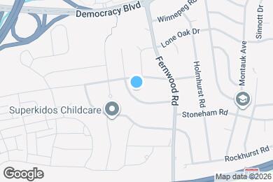 Map image of the property - 9817 Inglemere Dr