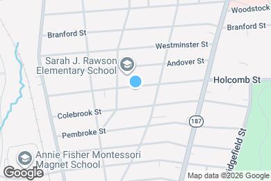 Map image of the property - 271 Holcomb St