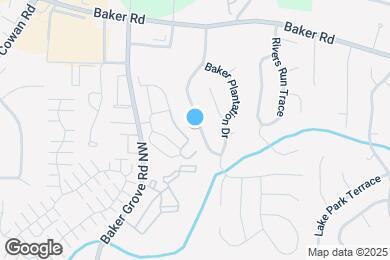 Map image of the property - 4921 Baker Plantation Way