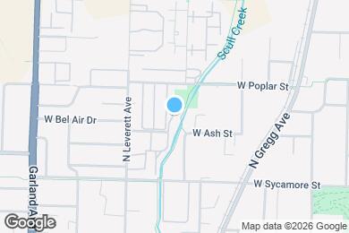 Map image of the property - 1866 N Scull Creek Dr