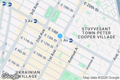 Map image of the property - 403 E 13th St