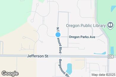 Map image of the property - 291 N Bergamont Blvd