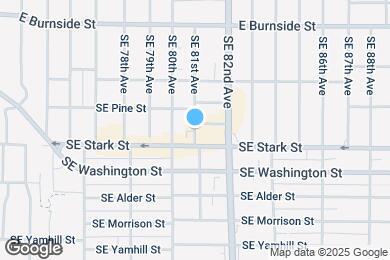 Map image of the property - 341 SE 81st Ave