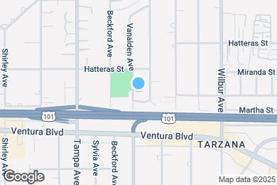 Map image of the property - 5700 Vanalden Ave