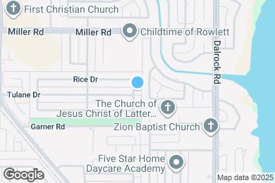 Map image of the property - 2800 Rice Dr