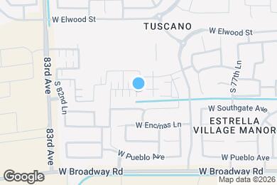 Map image of the property - 8015 W Agora Ln