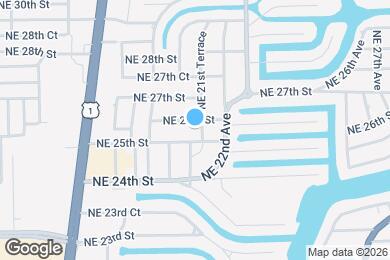 Map image of the property - 2533 NE 21st Ter