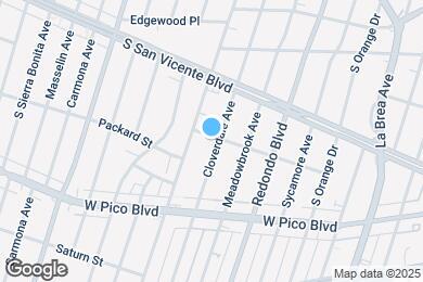 Map image of the property - 1303 Cloverdale Ave