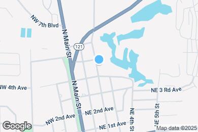 Map image of the property - 457 NE 2nd St