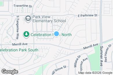 Map image of the property - 4961 S Monarch Pl