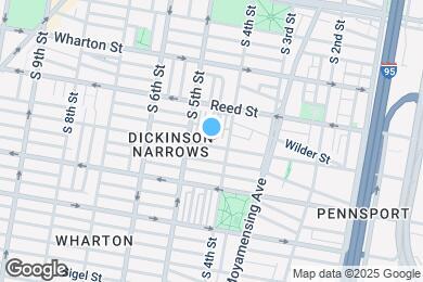 Map image of the property - 421 Dickinson St