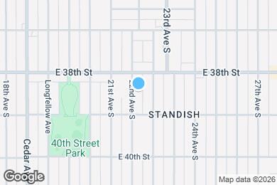 Map image of the property - 3825 22nd Ave S