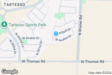Map image of the property - 30044 W Avalon Dr