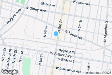 Map image of the property - 5406 N 5th St