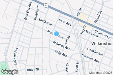 Map image of the property - 414 Franklin Ave