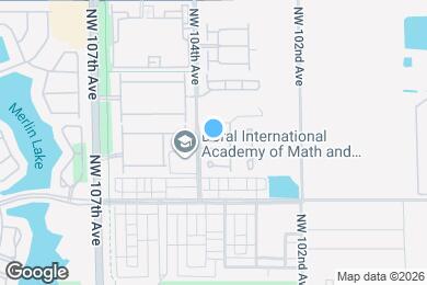 Map image of the property - 10366 NW 68th Ter