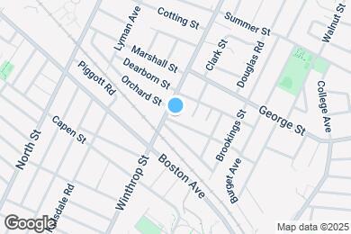 Map image of the property - 8 Greenleaf Ave