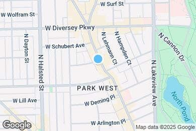 Map image of the property - 2630 N Clark St