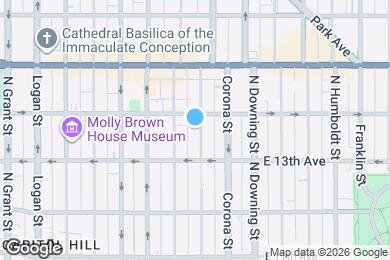 Map image of the property - 1355 Ogden