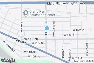 Map image of the property - 2415 N Canal St