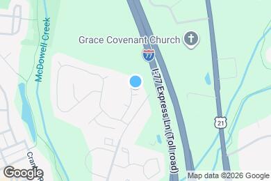 Map image of the property - 9003 Mapledale Ct