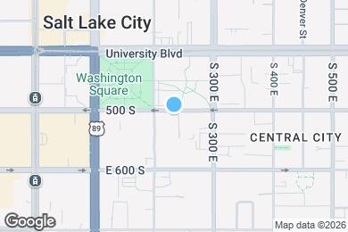 Map image of the property - 228 E 500 S