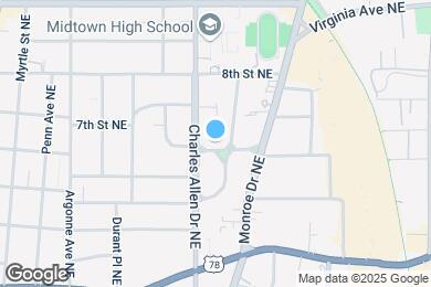 Map image of the property - 462 Greenwood Ave NE