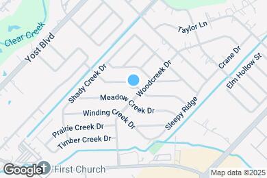 Map image of the property - 1904 Lazy Creek Ln