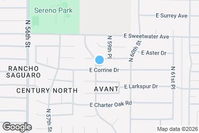 Map image of the property - 5902 E Corrine Dr