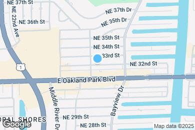 Map image of the property - 2719 NE 32nd St
