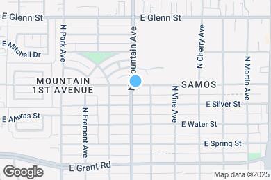 Map image of the property - 1304 E Copper St