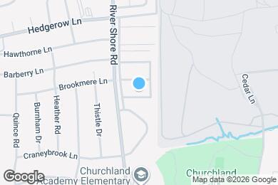 Map image of the property - 5626 Carisbrooke Ln