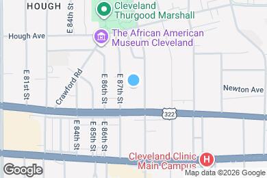 Map image of the property - 1856 E 89th St