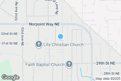 Map image of the property - 3106 57th Ave NE