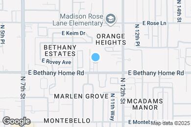 Map image of the property - 6022 N 11th St
