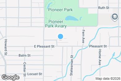 Map image of the property - Charming 2 Bedroom Home With 1 Car Garage and A Covered Porch