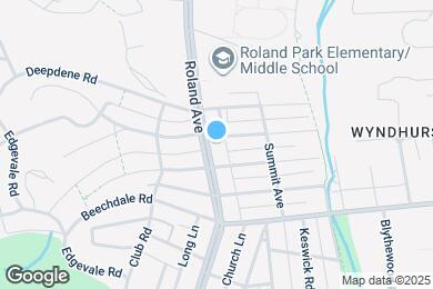 Map image of the property - 5107 Roland Ave