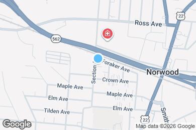 Map image of the property - 4826 Section Ave