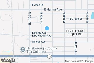 Map image of the property - 3212 E Henry Ave