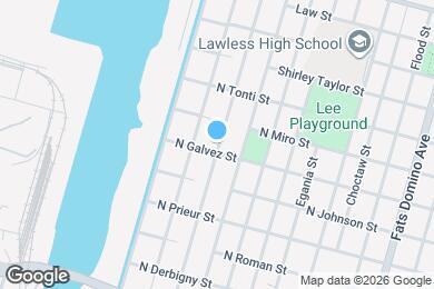 Map image of the property - 2106 Tennessee St