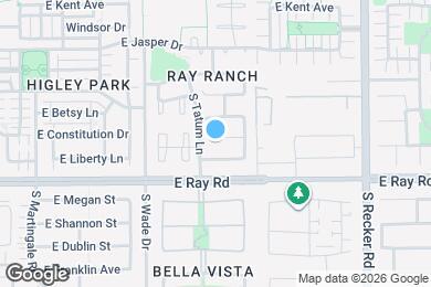 Map image of the property - 3729 E Constitution Ct