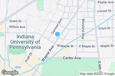 Map image of the property - The Cottages on Campus