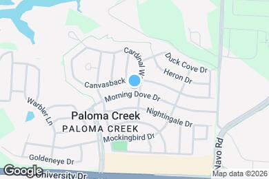 Map image of the property - 1513 Morning Dove Dr