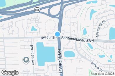 Map image of the property - 341 NW 109th Ave